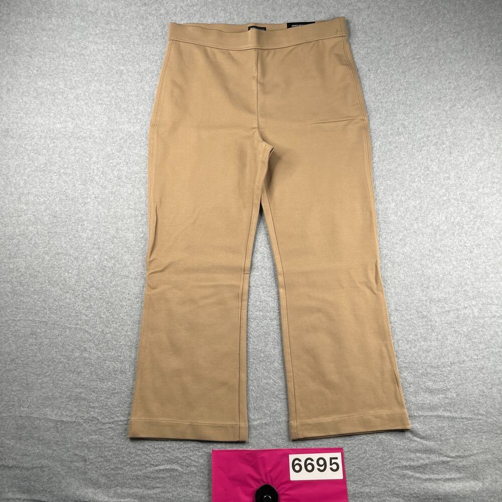 Jones New York Beige Casual Stretch Pants Womens Size XL NEW NWT